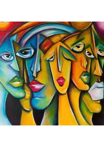 Meşhur Insanlar Sayılarla Boyama Seti Rulo 40 x 50 cm