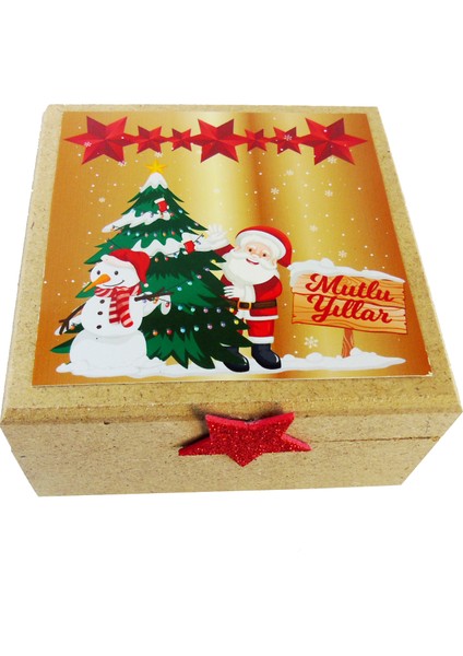 Ahşap Kutu Içinde, 2'li Mutlu Yıllar Çikolatası fiyatları