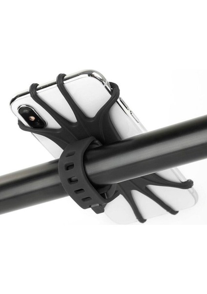 Universal Bisiklet Motosiklet Çocuk Arabası Silikon 360 Derece Telefon Tutucu fiyatları