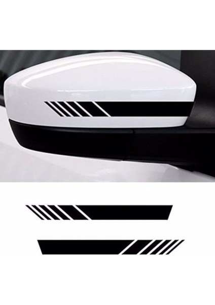 Dikiz Aynası Için Araç Sticker, 10 cm