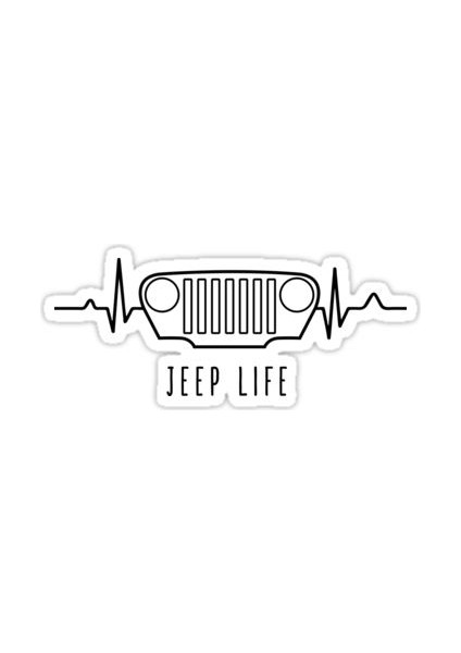 Kalp Atışı Off Road Araç Sticker, 10 cm