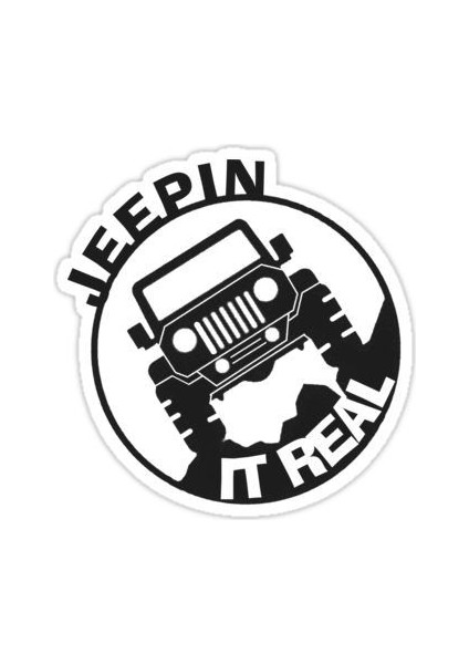 Off Road Araç Sticker, 12 cm