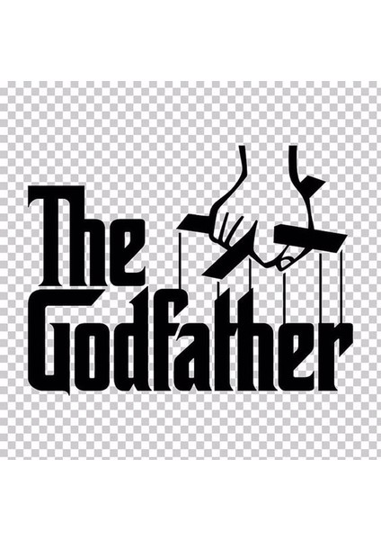 Godfather Araç Sticker, 12 cm