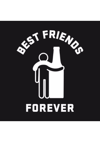 Best Friends Araç Sticker, 12 cm