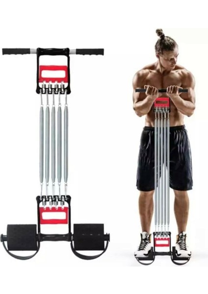 5 Kademe Sertlik Ayarlanabilir Çelik El - Ayak & Göğüs Yayı Egzersiz Aleti fiyatları