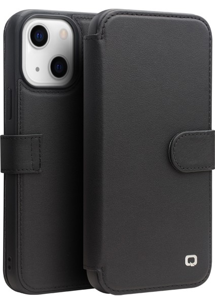 Telefon Deri Kılıf Apple iPhone 13 Mini Siyah (Yurt Dışından) fiyatları