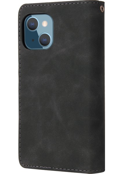 Telefon Deri Kılıf Apple iPhone 13 Mini Siyah (Yurt Dışından) modelleri