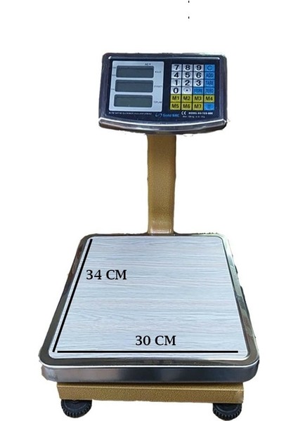 Terazi Çift Taraf Ekran 100 kg