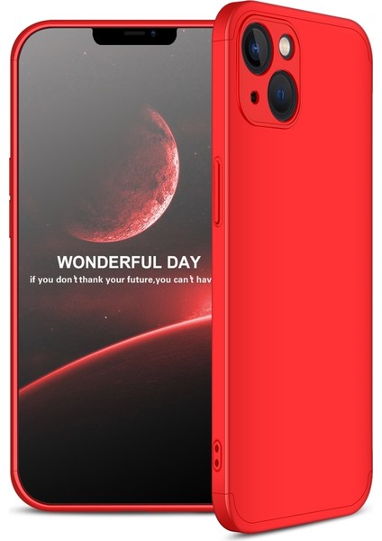 Pc Telefon Kılıfı Apple iPhone 13 Mini Kırmızı (Yurt Dışından)