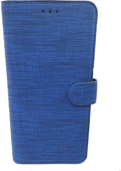 Demir Iletişim Xiaomi Redmi 9A Kapaklı Cüzdanlı ve Kartlıklı Kılıf Mavi