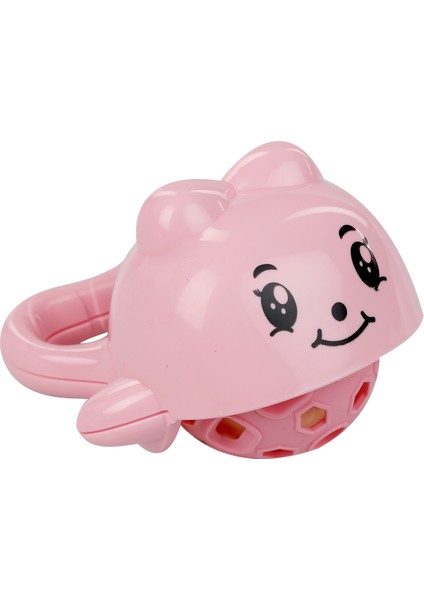 Sevimli Balina Çıngırak Pembe