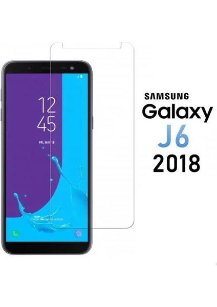 J6 2018 Samsung Kırılmaz Cam Ekran Koruyucu