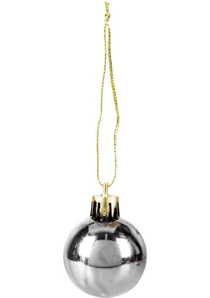 Yılbaşı Yeniyıl Ağacı Süsü Top Gümüş fiyatları