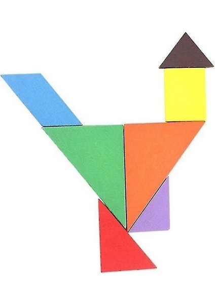 Ahşap Tangram Beyin Teaser Bulmaca Erken Eğitim Öğrenme Oyuncaklar Çocuklar Için Hediyeler Çocuklar Için Iyi modelleri