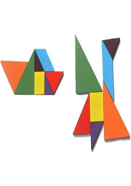 Ahşap Tangram Beyin Teaser Bulmaca Erken Eğitim Öğrenme Oyuncaklar Çocuklar Için Hediyeler Çocuklar Için Iyi indirimleri