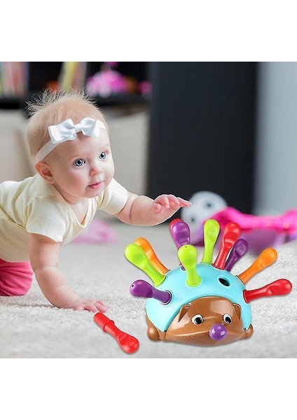 Kirpi Bulmaca Oyuncaklar Montessori Bina Intelnce Gelişmekte Olan Çocukları indirimleri