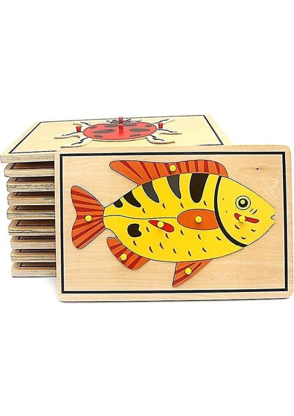 (Kuş) Bebek Oyuncak Çocuklar Montessori Bilim Oyuncaklar Hayvanlar Çocuklar Için Yapboz Erken Çocukluk(Yurt Dışından) modelleri