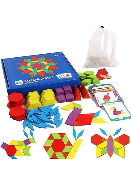 155 Adet Jigsaw Puzzle Oyunu Çocuk Oyuncakları Ahşap Montessori Erkek Kız Çocuklar Için Erken Eğitici Oyuncaklar