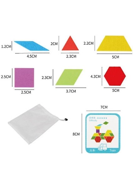 155 Adet Jigsaw Puzzle Oyunu Çocuk Oyuncakları Ahşap Montessori Erkek Kız Çocuklar Için Erken Eğitici Oyuncaklar