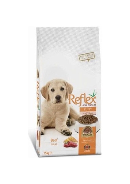 Biftekli Yavru Köpek Maması 15 kg