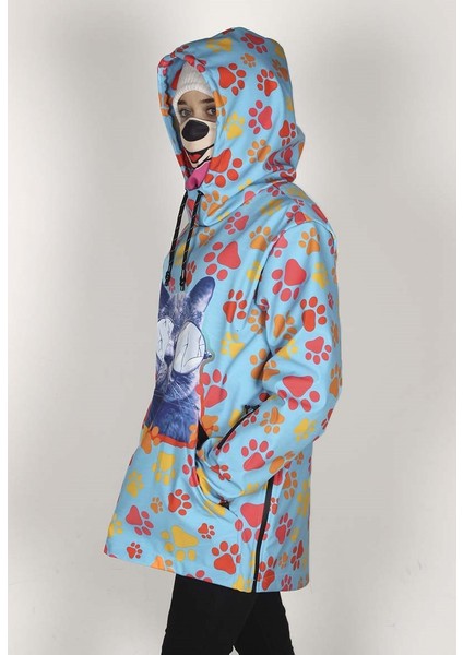 Kedi Patili Kayak Montu, Bayan Snowboard Montu SS20 indirimleri