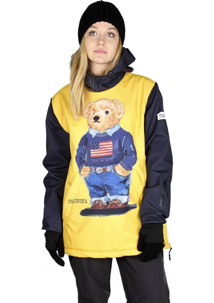 Teddy Sarı Snowboard ve Kayak Montu