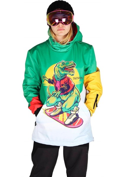 Çılgın Dinazor SS8008 Bayan Kayak ve Snowboard Montu