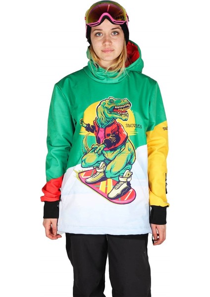 Çılgın Dinazor SS8008 Bayan Kayak ve Snowboard Montu modelleri