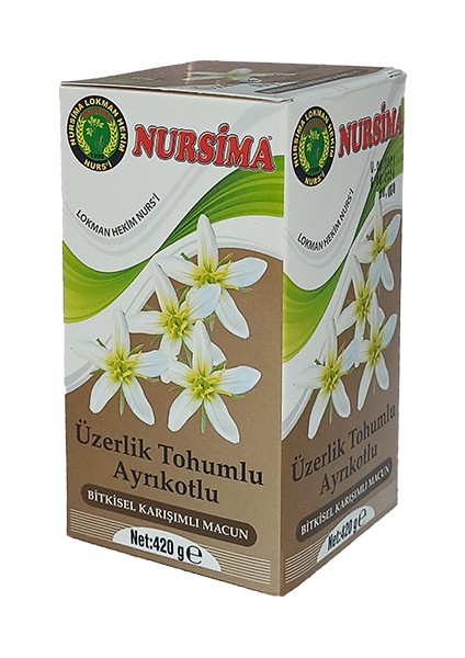 Üzerlik Tohumlu Ayrıkotlu Bitkisel Karışımlı Macun