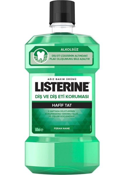 Diş ve Diş Eti Koruması Hafif Tat 500 ml