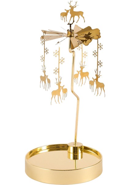 F Fityle Iplik Mumluk Tutucu Şamdan Parti Ev Masa Oturma Odası Dekor Geyik A (Yurt Dışından) fiyatları