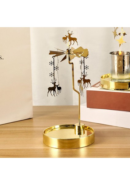 F Fityle Iplik Mumluk Tutucu Şamdan Parti Ev Masa Oturma Odası Dekor Geyik A (Yurt Dışından) fırsatları