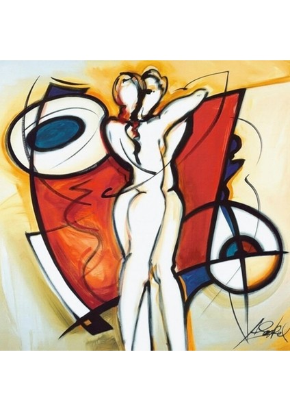 Sevgililerin Günlüğü Sayılarla Boyama Seti Rulo 40 x 50 cm