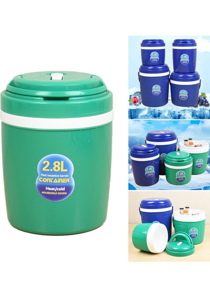 2.8L Yalıtımlı Soğutucu - Yeşil (Yurt Dışından)