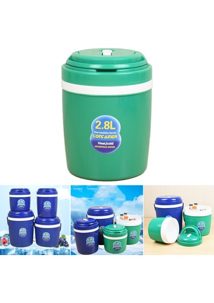 2.8L Yalıtımlı Soğutucu - Yeşil (Yurt Dışından)