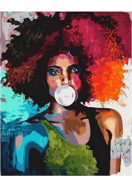 Şapşik Kıvırcık Sayılarla Boyama Seti Rulo 40 x 50 cm