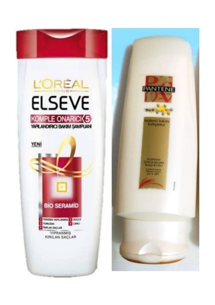Loreal Paris Elsev 550 ml + Pantene Saç Kremi 300 ml