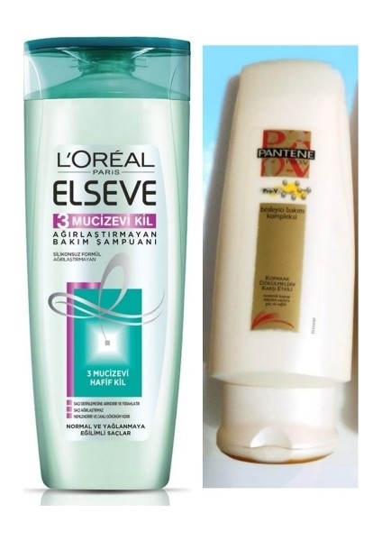 Loreal Paris Elsev 550 ml + Pantene Saç Kremi 300 ml