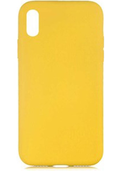 Iphone Xs Max Uyumlu Içi Kadife Lansman Silikon Kılıf