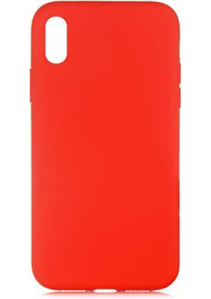 Iphone Xr Uyumlu Içi Kadife Lansman Silikon Kılıf