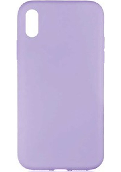 Iphone Xs Max Uyumlu Içi Kadife Lansman Silikon Kılıf