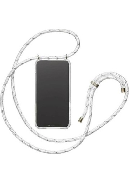 Iphone 7-8 Uyumlu Ipli Boyun Askılı Köşe Korumalı Şeffaf Kılıf