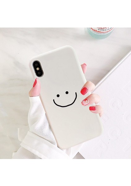 Iphone x Uyumlu Smile Desenli Baskı Kılıf