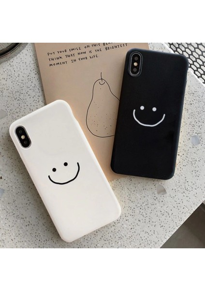 Iphone x Uyumlu Smile Desenli Baskı Kılıf