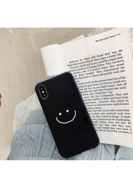Iphone x Uyumlu Smile Desenli Baskı Kılıf