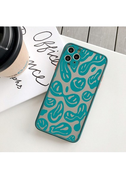 Iphone 11 Pro Uyumlu Koyu Yeşil Liquify Honey Baskı Kılıf