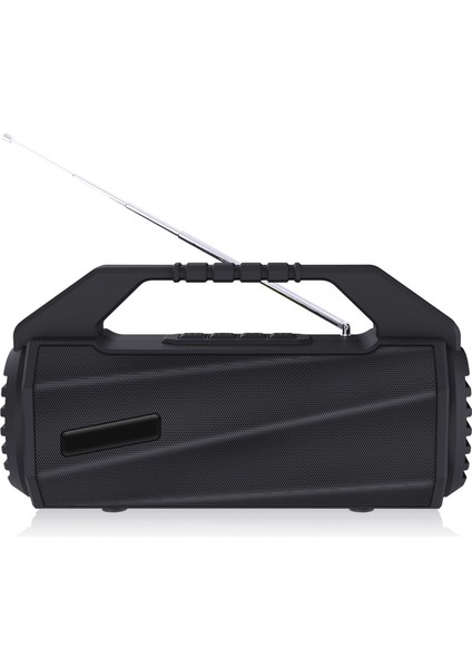 NR-4025FM Taşınabilir Bluetooth Hoparlör Siyah (Yurt Dışından)