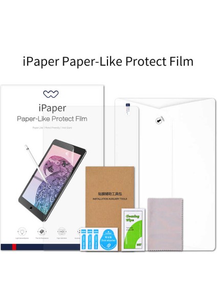 Apple iPad 6. Nesil 9.7 Inç (2018) Paperlike Engineerproof Koruyucu Kırılmaz Cam (A1893/A1954)