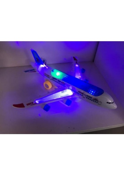 Hareketli Pilli Işıklı Aırbus Uçak A-380