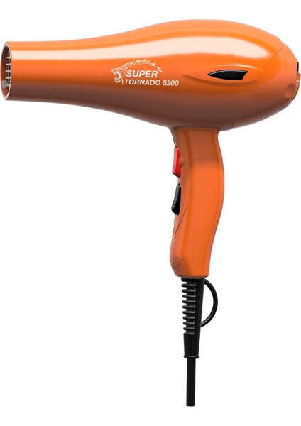Super Tornado 5200 Fön Makinesi 2400W - Turuncu